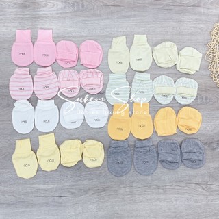 Set Bao Tay Bao Chân Petit Nous Mềm Mại Co Dãn Thoải Mái Cho Bé