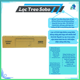 Máy lọc tràn trên sobo af300, af600 cho hồ cá