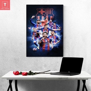Barcelona,decal dán tường chống thấm,Poster bóng đá CLB Barcelona dán tường mẫu mới
