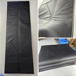 Thảm tập bọc da siêu bền có thiết kế móc treo, Thảm da Tập Yoga, Pilates, Erobic, Gym , thảm simili tập yoga