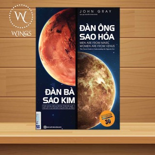 Sách Đàn Ông Sao Hỏa Đàn Bà Sao Kim - Thấu hiểu tâm lý và sự khác biệt giữa giới tính