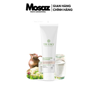 Sữa rửa mặt sáng da và dưỡng ẩm Truesky Glutathione Cleanser chiết xuất sữa dê 50g