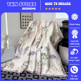 Chăn hè lụa thái loại 1 cao cấp nhập khẩu , Mền lụa thái chất liệu thoáng mát mềm mại kích thước 2m3x2m mẫu mới 2024
