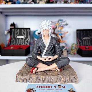 Mô hình Jiraiya trong naruto ngồi thiền cao 15cm Ongchumohinh MH671
