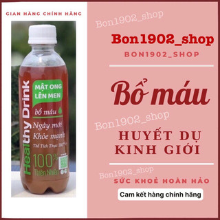 (300ml) MẬT ONG LÊN MEN ngâm HUYẾT DỤ + KINH GIỚI - Sức khoẻ hoàn hảo - Cam kết chính hãng