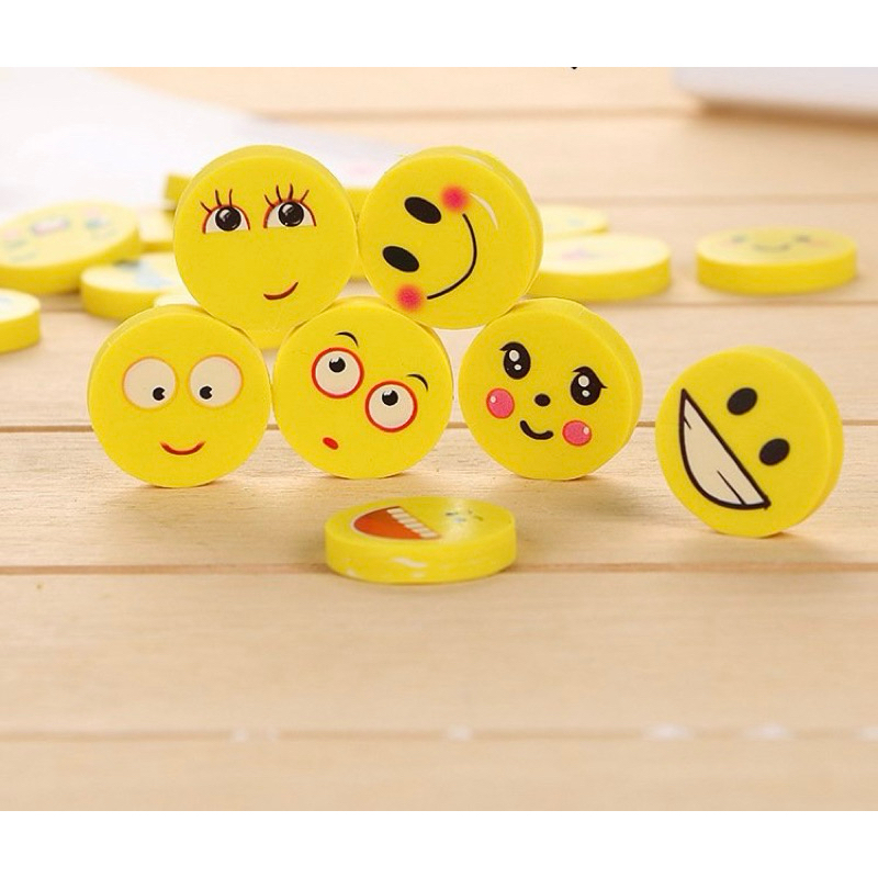 Set 4 gôm (tẩy) mặt cười
