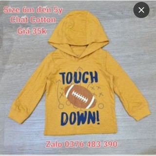 Áo bé trai xuất dư ( Size 12m )
