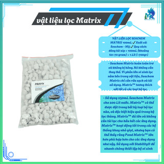 Vật liệu lọc matrix dùng để lọc cho hồ cá