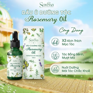 Dầu ủ dưỡng tóc hương thảo kích thích mọc tóc Rosemary Oil Sovena, dầu ủ tóc hương thảo Rosemary Oil | Sovena Natural