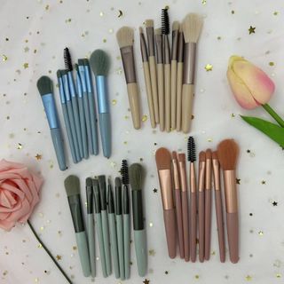 Bộ cọ trang điểm mini, Bộ cọ trang điểm cá nhân 8 cây nhỏ gọn tiện dụng, Cọ Trang Điểm, Cọ Quét Mặt Nạ, Đồ Makeup