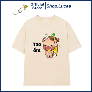 Áo Thun In Hình Quỳnh AKA Chữ Slogan TAO ỔN Hài Hước Hot Trend Unisex Nam Nữ Shop.Lucas
