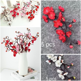 Cành đào giả-thân cổ 30cm trang trí oản,giỏ quà ,phụ kiện chụp ảnh,decor