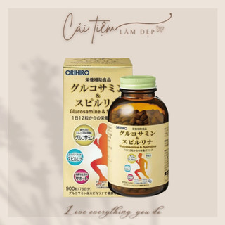 Viên Orihiro Bổ Xương Khớp Glucosamine & Spirunila - 900 viên
