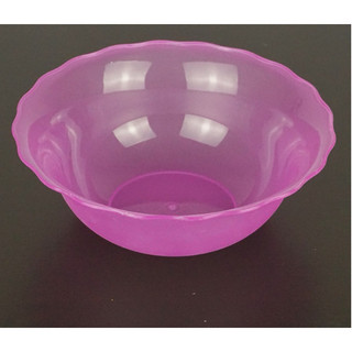 Bát nhựa màu tím - Bát đựng nước rửa mặt dùng trong SPA, Thẩm Mỹ Viện size 22cm