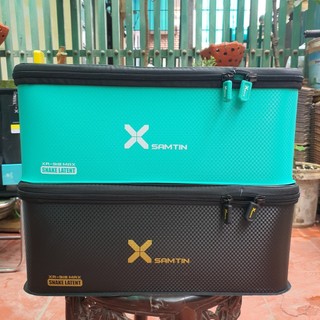 Túi đựng phụ kiện câu cá Xsamtin Max, Pro, Mini màu đen, xanh ngọc hàng chính hãng