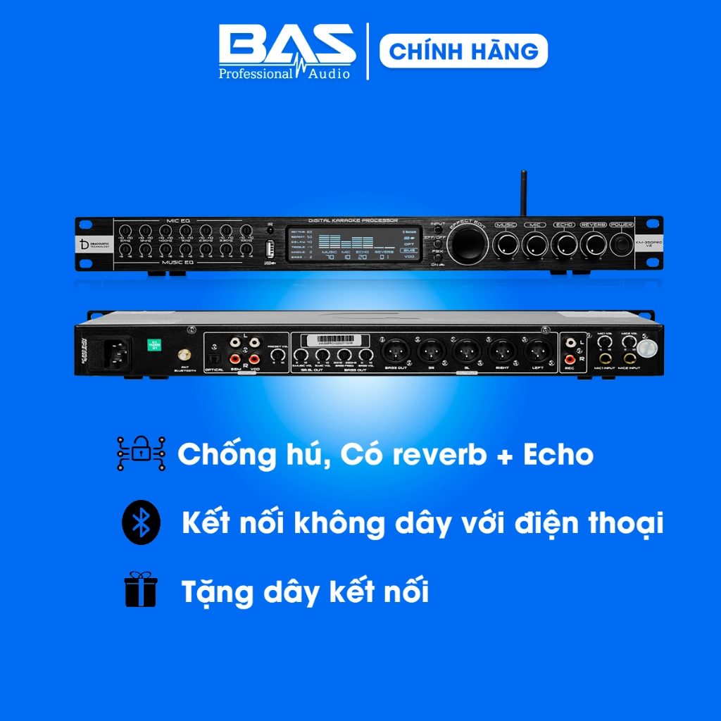 Vang cơ dbacoustic KM350 Pro / KM 350 Pro / KM350PRO, màn hình hiển thị số, hàng chính hãng, bảo hành 12 tháng