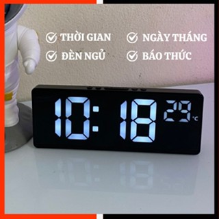Đồng hồ LED để bàn,Đồng hồ báo thức để bàn,Đồng hồ LED trang trí bàn học,phòng ngủ,bàn làm việc DECOTIME
