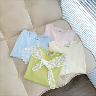 Áo phông tặng khăn ren