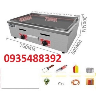 Bếp chiên mặt phẳng,bếp làm bánh doremon dùng gas kích cỡ lớn,khuôn gang chống dính-hàng cao cấp,bảo hành 1 năm