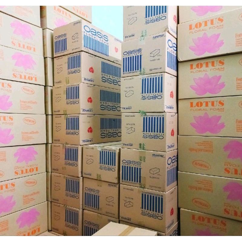 [CHÍNH HÃNG] Xốp cắm hoa tươi Lotus [1thùng*20 viên]