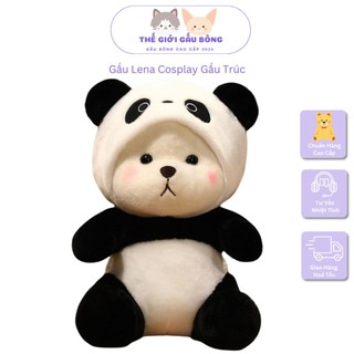 Gấu bông lena cosplay gấu trúc siêu dễ thương mềm mịn đáng yêu siêu cute mẫu hot 2024