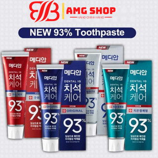 Kem đánh răng Hàn Quốc trắng răng MEDIAN DENTAL IQ 93% 120g sáng bóng NCC Shoptido