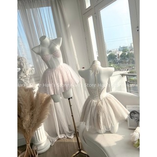[HAN’S STORE ]ĐẦM XÒE BALLET CÔNG CHÚA (ẢNH THẬT)
