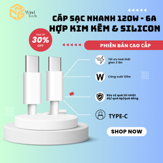 Dây Sạc Nhanh Type C - Type C Cho Điện Thoại, Laptop, Máy Tính Bảng