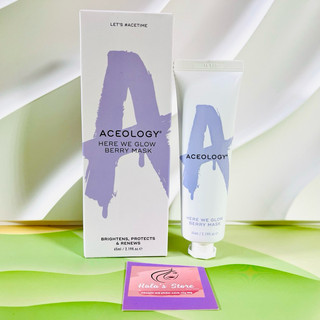 Mặt nạ căng bóng da aceology here we glow berry mask