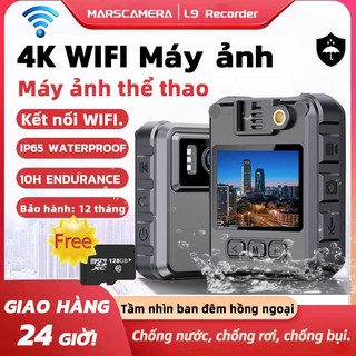 Camera hành trình mini 2K wifi Máy quay phim mini Đa Dạng Chức Năng, Góc Quay Rộng 170 ° Chống Nước
