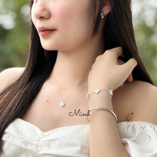Dây chuyền bạc cỏ 4 lá hàng cao cấp s925