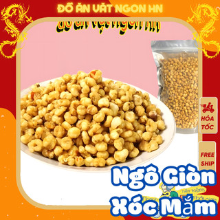 ngô giòn xóc mắm cay ngô ăn vặt ngon hấp dẫn