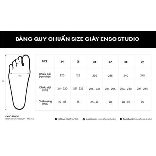 ENSO - Giày Cao Gót Da Thật GLORY Màu Đen