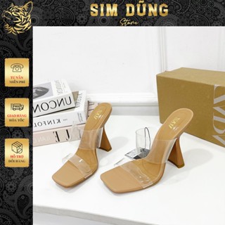 Guốc cao gót 2 quai 9 phân hot trend ( Chuẩn size) 2132