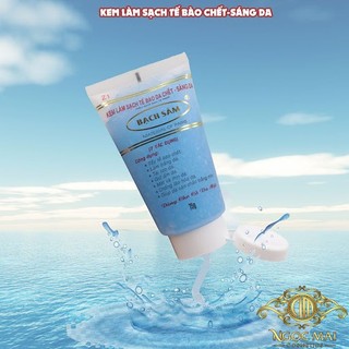 Kem tẩy tế bào chết mặt và toàn thân Bạch Sâm Z1 (75g) sáng da se khích lỗ chân lông