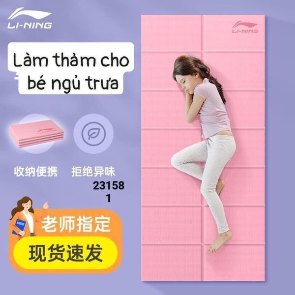 THẢM TẬP GẤP GỌN LINING CHÍNH HÃNG