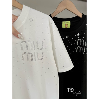Áo Thun Cộc Tay Đá Miu Miu 🍉🍉