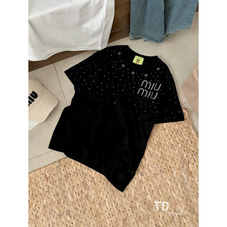Áo Thun Cộc Tay Đá Miu Miu 🍉🍉