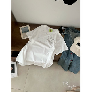 Áo Thun Cộc Tay Đá Miu Miu 🍉🍉