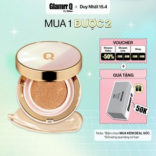 Phấn nước GLAMRR Q LONG WEAR DD CUSHION - SPF50+/PA+++ (1 lõi x 13g)