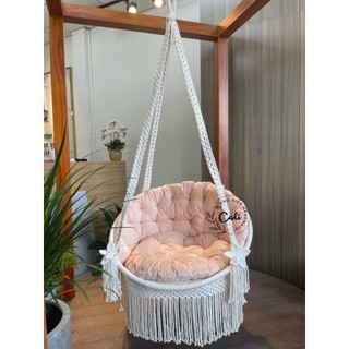 Xích đu treo trần, xích đu macrame đan tay