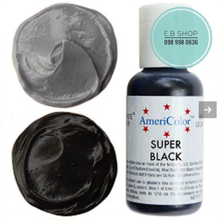Màu AmeriColor - Màu siêu đen Super Black