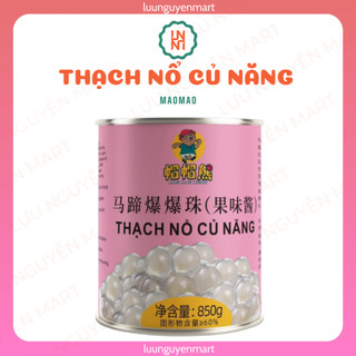 Thạch nổ củ năng mao mao - lon 850gr