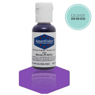 Màu AmeriColor Regal Purple Màu Tím màu thực phẩm