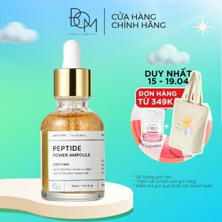 Tinh chất làm sáng và săn chắc da BOM Peptide Power Ampoule 30 ml