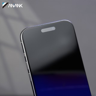 Kính cường lực ANANK 2.5D 360 PRIVACY Chống nhìn trộm cho iPhone 16 Pro Max , 15 Plus , 14 , 13 ,12  4 chiều