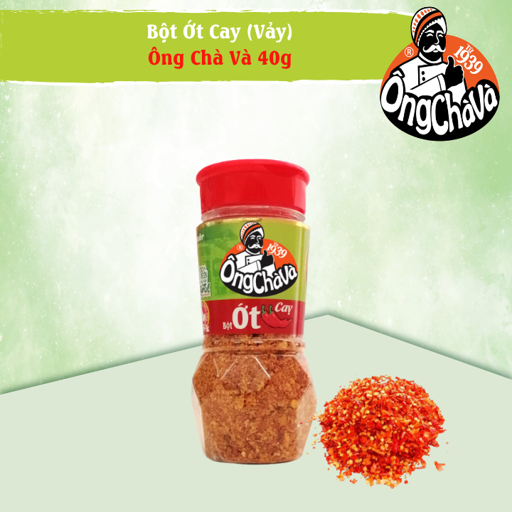 Bột Ớt Cay Ông Chà Và 40g (Hot Chilli Powder)