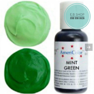 Màu AmeriColor - MINT GREEN 112 MÀU THỰC PHẨM