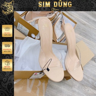 Guốc ZARAA QUAI TRONG BE XANH LAM 9 PHÂN (FULLBOX)( CHUẨN SIZE) 7775-1