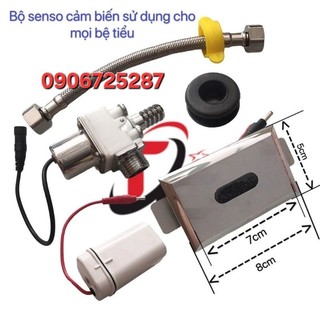 Xả Tiểu Cảm Ứng Cho Bồn Tiểu Nam Dùng cả Pin và Điện  ,Van Xả Tiểu Tự Động, Bảo hành 12 tháng